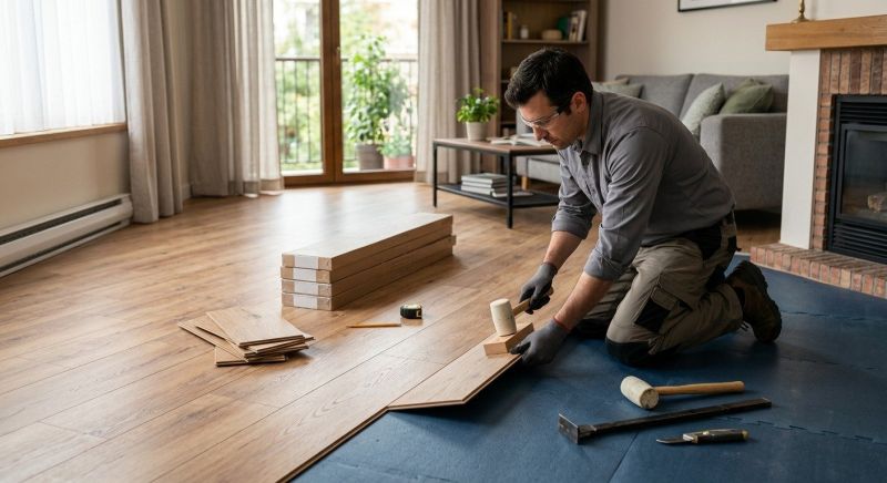 Laminate Floor Installation in Sun City, AZ