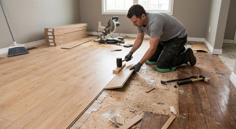 Laminate Floor Installation in Surprise, AZ