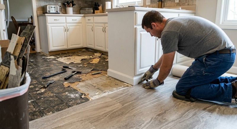 Linoleum Floor Installation in Glendale, AZ