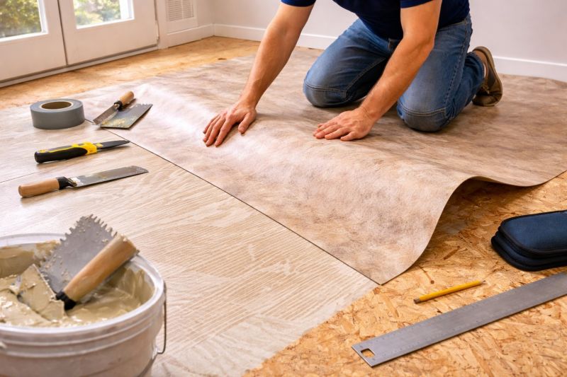 Sheet Flooring Installation in Sun City, AZ