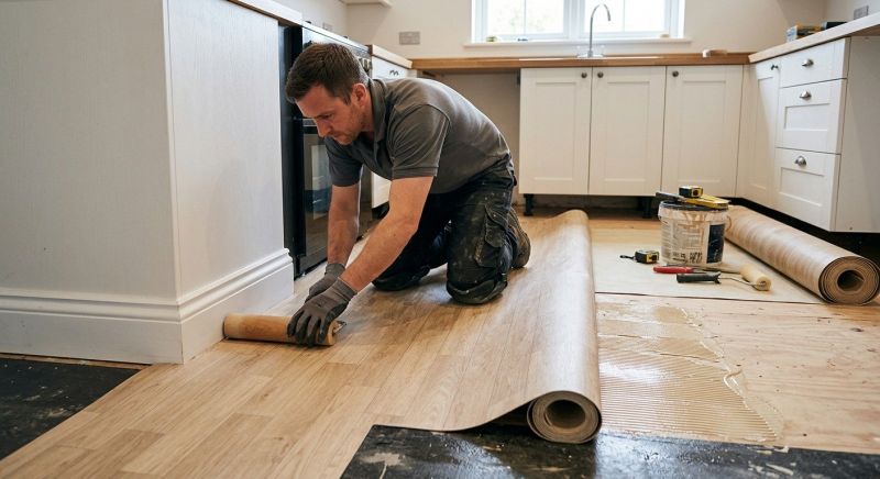 Sheet Linoleum Installation in Laveen, AZ