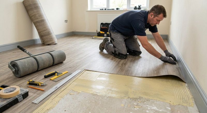Sheet Linoleum Installation in Goodyear, AZ