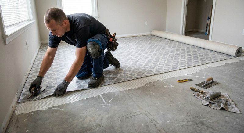 Sheet Vinyl Installation in Sun City West, AZ