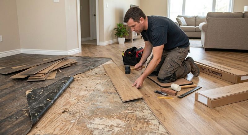 Vinyl Flooring Installation in Sun City, AZ