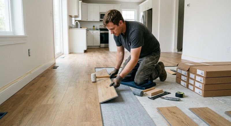 Vinyl Plank Floor Installation in Goodyear, AZ