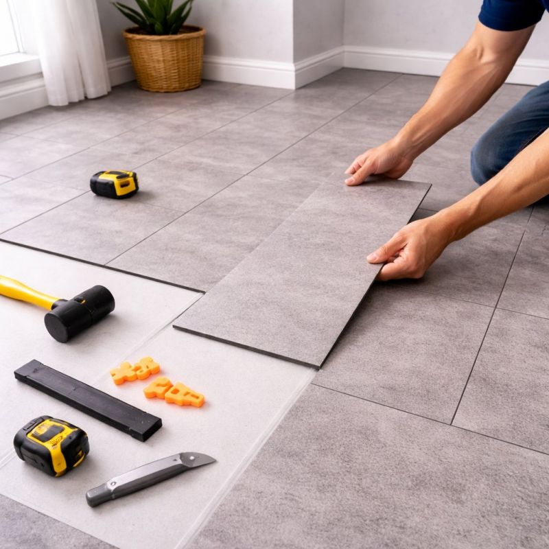 Vinyl Tile Installation in Goodyear, AZ